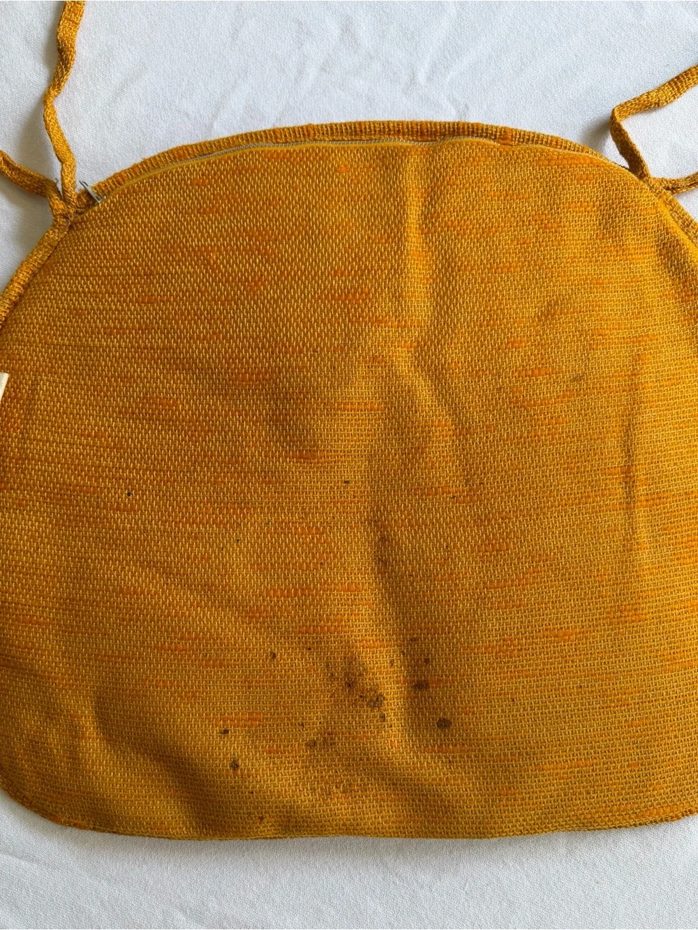VTG Embroidered Floral Tapestry Chair Cushion Set - Gold Trim